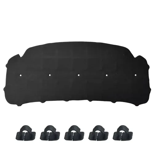 GEPCO Motorhaubendämmung Dämmmatte für VW Caddy III 3 Touran 1T2 mit Clips