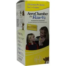 Aerochamber Plus Flow-Vu mit Maske für Kinder von Chiesi GmbH