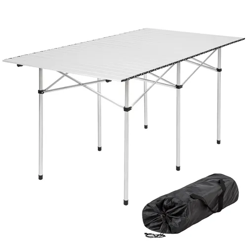 tectake® Campingtisch, klappbar und wetterfest