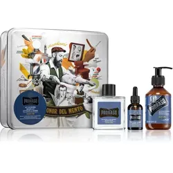 Proraso Set Beard Routine Set für den Bart Azur Lime - Rasiersets für Herren, alles für die perfekte Bartpflege: Bartshampoo, Bartöl und Balsam in schöner Geschenkverpackung. Ideal für gepflegte und hydratisierte Bärte.