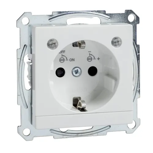 ELSO Joy Steckdoseneinsatz mit LED-Orientierungsbeleuchtung von Elso Steckdoseneinsatz Steckdosen