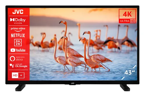 JVC LT-43VU2256 43 Zoll Fernseher Smart TV (4K UHD, HDR Dolby Vision) inkl. HD+