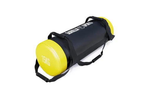GORILLA SPORTS Gewichtssack Fitness Power Bag - Rutschfeste Griffe, Kunstleder -Sandsack, Gewichte