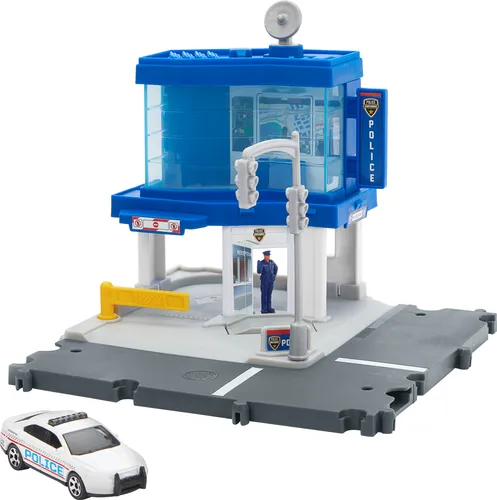 Matchbox Action Drivers Polizeiverkehrsstelle