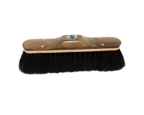 Bürstenhaus Redecker Rosshaarbesen - Sonstige Reinigungsgeräte, hochwertiger Staubbesen aus Rosshaar mit gewachstem Buchenholz, ideal für empfindliche Oberflächen und gründliche Reinigung