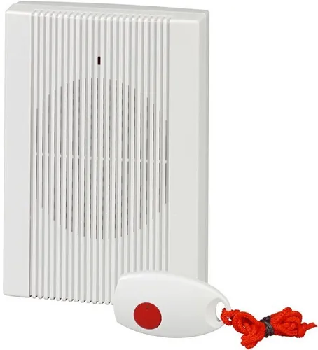 Heidemann Funkgong HX Guardian - Pflegebereich mit SOS Alarm - Personenalarm mit 8 Melodien, ideal für Senioren und Pflegeeinrichtungen, sorgt für schnelle Hilfe im Notfall.