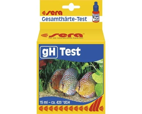 Wassertest sera GH-Test (Gesamthärte) 15 ml