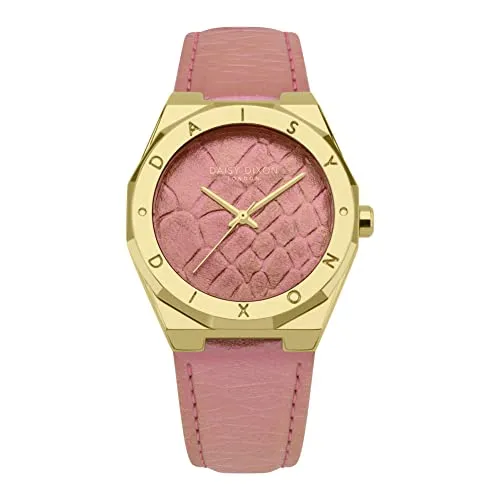 DAISY DIXON Women Stainless Steel Jewellery Set - DD177OP - Armbanduhren: Elegantes Schmuckset aus Edelstahl, ideal für stilvolle Frauen, mit robustem Buckle-Verschluss und leichtem Design.