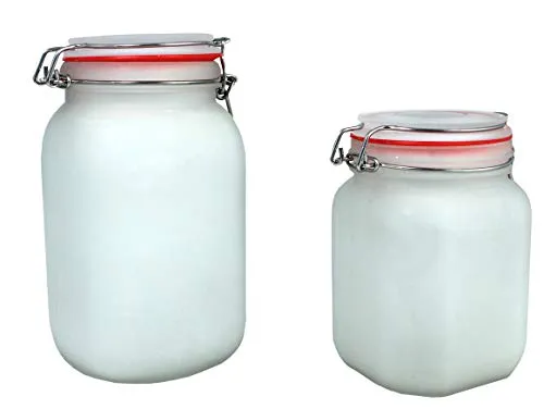 colourliving LED Solarglas Deko Solarleuchte Einmachgläser 2er Set Tischleuchte Solarlicht