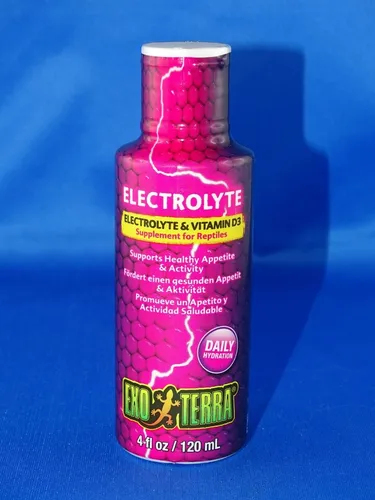 Exo Terra PT1993 Electrolyte & Vitamine D3 120ml MHD abgelaufen