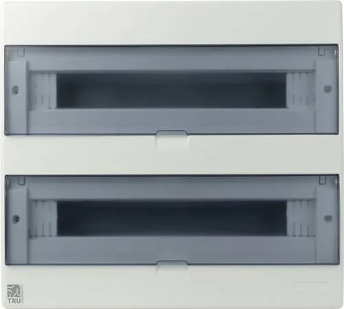 TRU COMPONENTS TC-GYB5-40 Installations-Gehäuse - Metallgehäuse 438 x 395 x 95 mm, feuerhemmend und ideal für sichere Installationen in Industrie, Gewerbe und Privatbereich. Inkl. DIN-Tragschiene für flexible Anwendungen.