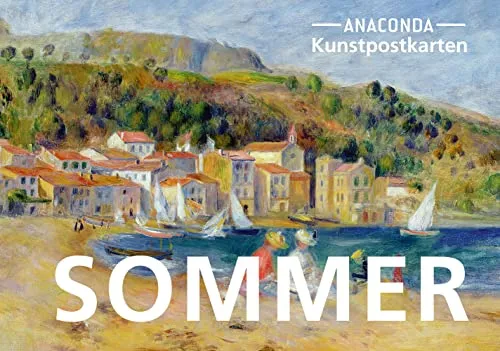 Postkarten-Set Sommer: 18 Kunstpostkarten aus hochwertigem Karton. ca. 0,28€ pro Karte (Anaconda Postkarten, Band 66)