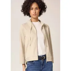 Street One Damen Zipper Jacke in beige von Street One