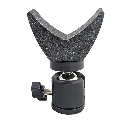 TronicXL Kugelkopf Gewehrauflage Stativ Dreibein 1/4 Zoll Adapter für Gewehre Auflage Gewehr Waffen Ständer Airsoft Paintball Jäger