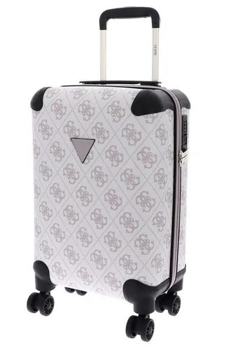 Guess Hartschalen-Trolley 18 in 8-Wheeler, 4 Rollen in beige von GUESS