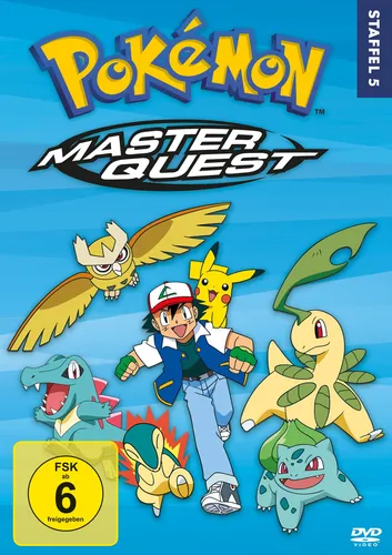 Pokémon - Staffel 5: Master Quest [8 DVDs] - Spannende Abenteuer mit Ash und seinen Freunden, ideal für Pokémon-Fans ab 6 Jahren!