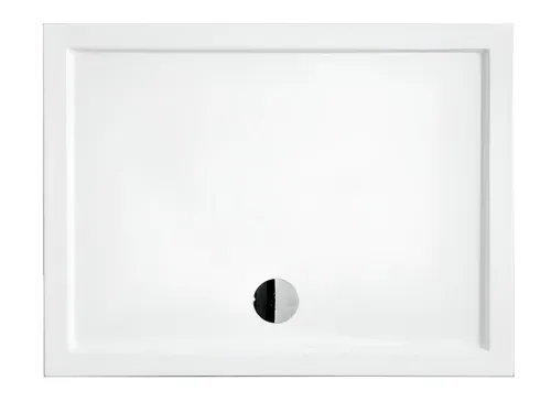 Duschwanne Duschtasse Flach mit Ablaufgarnitur 120x90 cm - Hochwertige Duschwanne aus Acryl, ideal für bodengleiche Installationen. Mit einer Höhe von nur 5,5 cm ermöglicht sie einen einfachen Zugang und setzt moderne Akzente in Ihrem Badezimmer.
