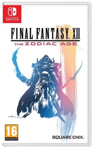 Final Fantasy XII: The Zodiac Age - Nintendo Switch - RPG für Nintendo Switch, bietet verbesserte Grafiken und ein fesselndes Gameplay-Erlebnis für Fans und Neueinsteiger.
