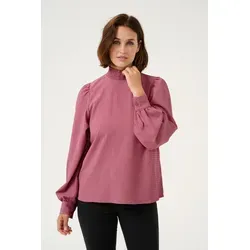 Langarm-Bluse Regular Fit Mesa Rose von Kaffe