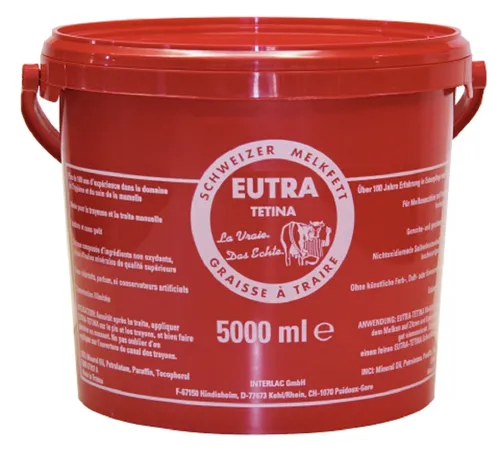 Echt Schweizer Melkfett 15211 Etura Euterschutz Pflege 5000ml