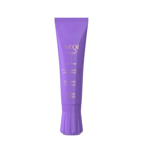 NEQI - Treatment Treasure Blonde Brilliance - 3-Minuten Intensiv-Haarkur - Haarkuren für blondes Haar mit Anti-Gelb-Effekt, reduziert Gelbstich und sorgt für strahlendes, kühles Blond in nur 3 Minuten.