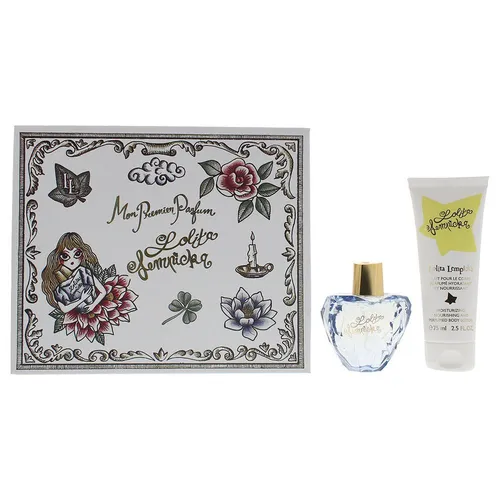 Lolita Lempicka Mon Premier Geschenkset - Damen Parfümset mit 50ml Eau de Parfum und 75ml Body Lotion für ein luxuriöses Dufterlebnis und verwöhnende Pflege.
