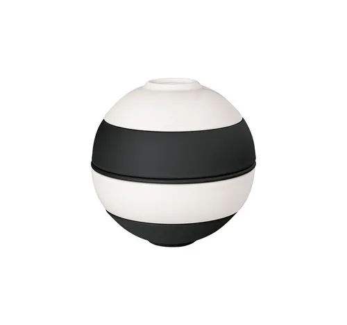 Villeroy & Boch Signature Iconic La petite Boule Snacking-Set Black & White - Elegantes Snacking-Set aus der Villeroy & Boch Signature Kollektion, ideal für stilvolle Anlässe und besondere Momente.