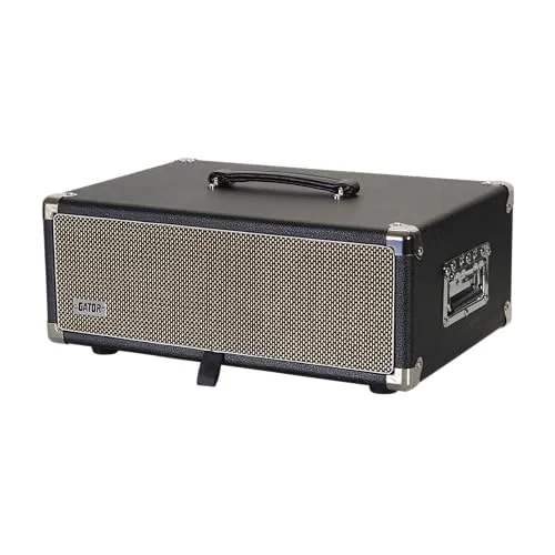 Gator Cases Retro Series Vintage Amp Rack-Gehäuse; 3U Schwarz (GR-RETRORACK-3BK)