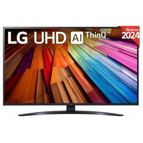 LG 43UT81006LA LED TV - 43 Zoll 4K Ultra HD - Fernseher mit beeindruckender 4K Ultra HD Auflösung und LED-Technologie für lebendige Farben, ideal für Ihr Home Entertainment.