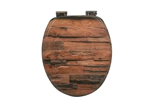 Sanicomfort WC Sitz Rustik mit Absenkautomatik von sanicomfort