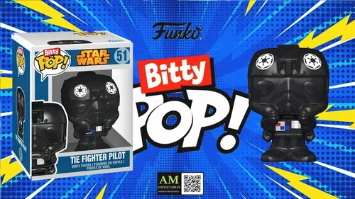 FUNKO BITTY POP - STAR WARS - #51 TIE FIGHTER PILOT  MINI FIGUR