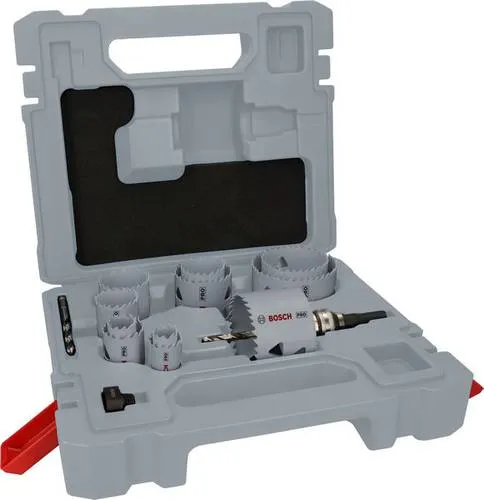 Bosch Lochsäge PRO Multi Material 20-76 mm - Vielseitige Lochsäge für präzise Schnitte in verschiedenen Materialien! Hochgeschwindigkeitsstahl mit 8 % Kobalt sorgt für Langlebigkeit und schnelle Ergebnisse. Ideal für Elektro- und Sanitärinstallationen.