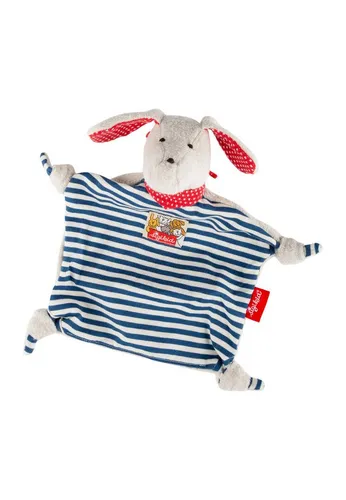 Sigikid Schnuffeltuch Schmusetuch Hund, (1-tlg) - Stilltuch aus hochwertigen Materialien, ideal zum Kuscheln und Trösten. Mit geknoteten Enden und einem süßen Hundekopf, perfekt für Babys erste Freundschaft.