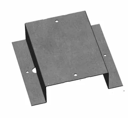 Simpson Dachlattenverbinder DLV60/40 - Dachlattenverbinder für normgerechte Stöße auf Tragkonstruktionen, ideal für schmale Sparren und nagelplattenbinder, belastbar in alle Achsrichtungen.