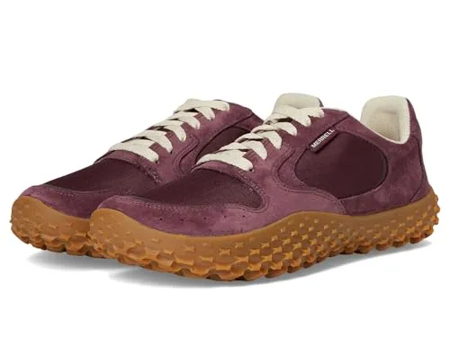 Merrell Wrapt Sneaker Damen Dunkelrot 38 - Vielseitige Merrell Wrapt Sneaker für Damen in Dunkelrot, ideal für Outdoor-Aktivitäten und urbane Abenteuer. Robustes, wasserdichtes Obermaterial und atmungsaktives Netzfutter sorgen für Komfort und Halt.