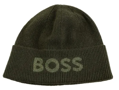 BOSS Elios_Hat 10274291 01 - Eleganter Hut aus hochwertigen Materialien, ideal für stilvolle Outfits. Bestehend aus recyceltem Polyamid und Wolle für einen nachhaltigen Look.