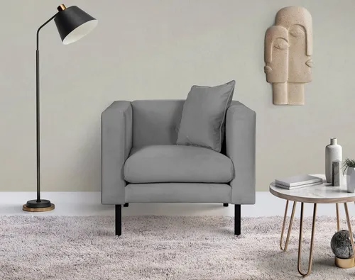 Home affaire Sessel Lillibeth Cocktailsessel, Loungesessel, Maße B/T/H: 90/74/83 cm, Zierkissen als Wendekissen 45x45 cm, in Samtoptik oder Cord