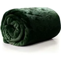 Unique Living Decke Enzo 130x180cm Dunkelgrün in grün von Unique Living