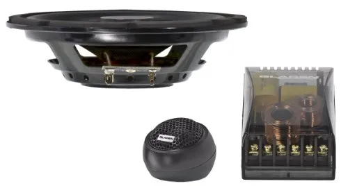 Gladen SQX 165 SLIM - 2-Wege 16,5cm Lautsprecher - Car-HiFi-Lautsprecher mit flachem Design für einfache Installation und kraftvollen Sound, ideal für kompakte Fahrzeuge.