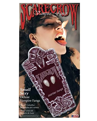 Horror-Shop Vampir Eckzähne Lady Fangs von Scarecrow von Horror-Shop