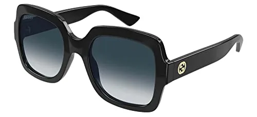 GUCCI Womens GG1337S Sunglasses, Black-Black-Grey, 54 von GUCCI