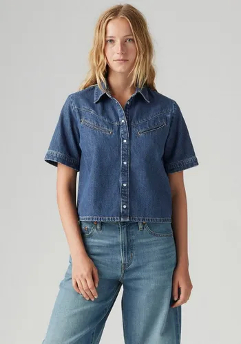 Levi's® Jeansbluse RINOA kurz, mit Druckknöpfen