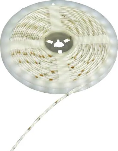 Sygonix SY-6612922 LED-Streifen-Komplettset mit Stecker 12 V/DC 5m Kaltweiß 1St.