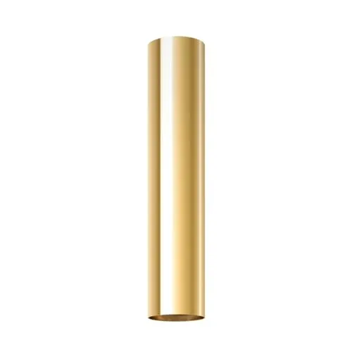 SOLLUX lighting Deckenlampe Lagos - 1 Flammig, Gold Glänzend, 30 cm - Lampen – Zeitloses Industriedesign aus robustem Stahl, ideal für jedes Zimmer und sorgt für elegante Beleuchtung in deinem Zuhause.