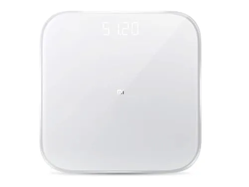 Xiaomi Mi Smart Scale 2 - Intelligente Personenwaage - Personenwaage mit BMI-Messung, Mi Fit Appanbindung für bis zu 16 Profile, max. 150kg belastbar und stilvolles Design aus Glas und ABS.
