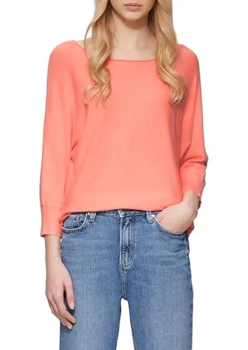 QS Pullover Langarm - Stylischer Langarmpullover für Damen, ideal für jeden Anlass und aus hochwertigem, weichem Material für optimalen Tragekomfort.