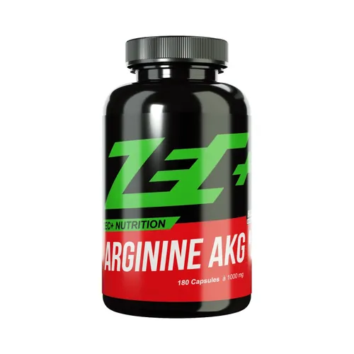 ZEC+ Arginin AKG – 180 hochdosierte Kapseln mit 1000 mg L-Arginin