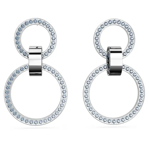 Swarovski Ohrring-Set in blau von Swarovski