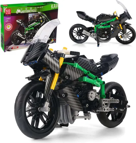 MK 23002 Technic Rennmotorrad H2-R Motorcycle Motorrad Spielzeug 639 Teile