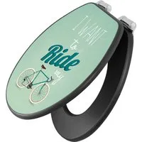 Banjado Anthrazit Toilettendeckel mit Absenkautomatik - Eleganter WC-Sitz in edlem Anthrazit, ausgestattet mit einer leisen Absenkautomatik. Langlebig und pflegeleicht – ideal für ein modernes Badezimmer. Einfache Montage mit beiliegendem Zubehör.